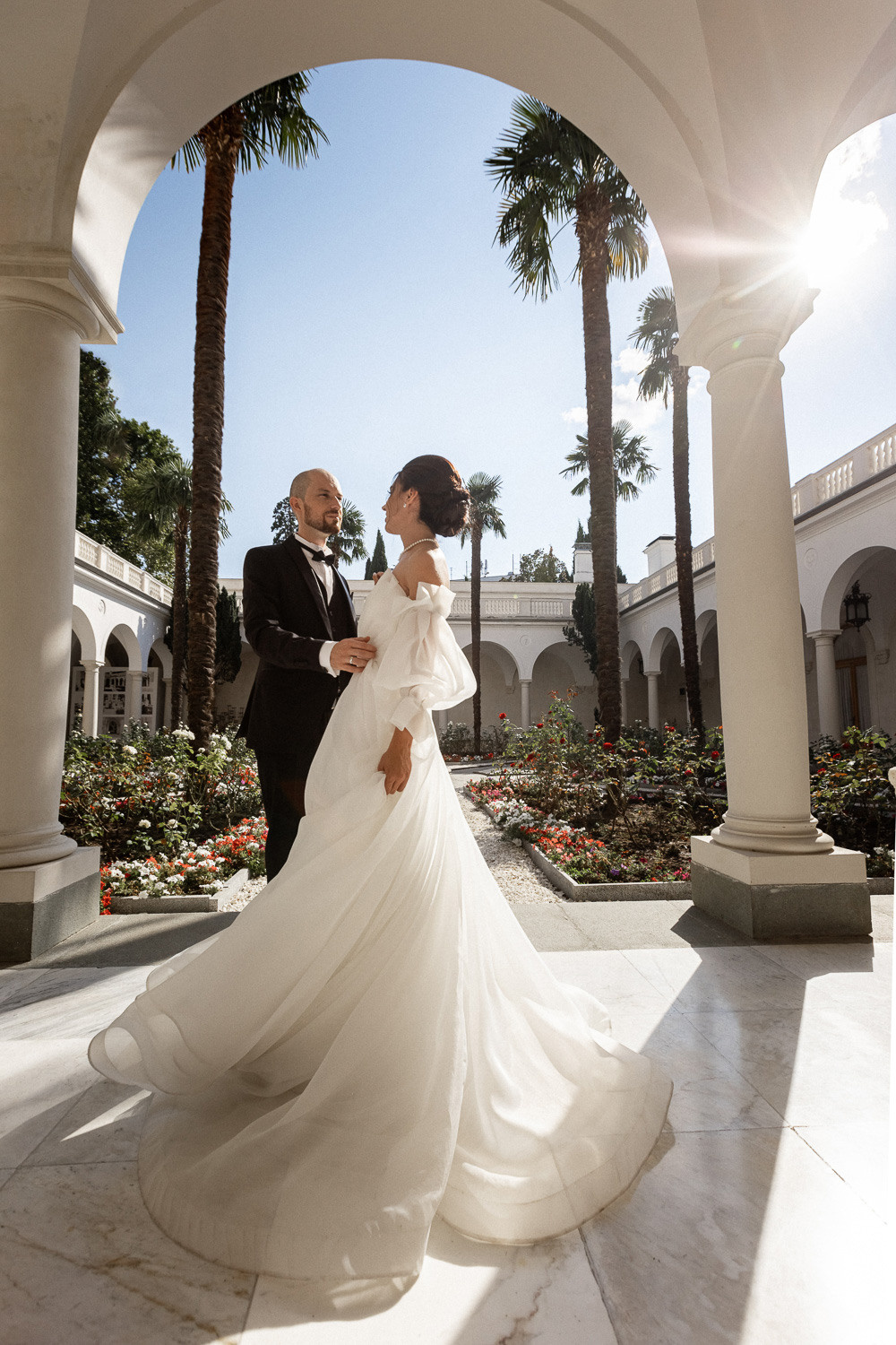 Костя и Валя - свадьба, выездная церемония, банкет и фотосессия. Свадебный фотограф, фотосъемка в Крыму, Севастополе, Симферополе, Ялте