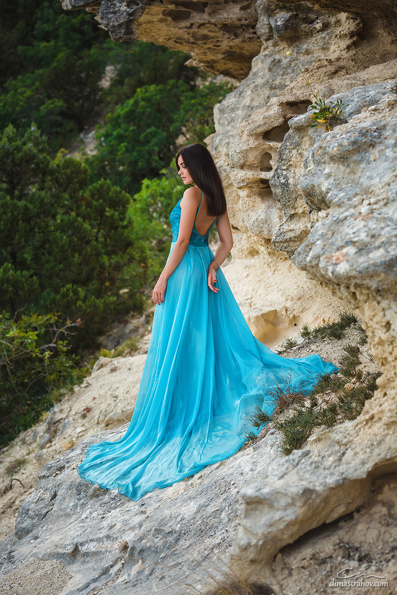 Света - фотосессия на мысе Фиолент. Свадебный фотограф, фотосъемка в Крыму, Севастополе, Симферополе, Ялте