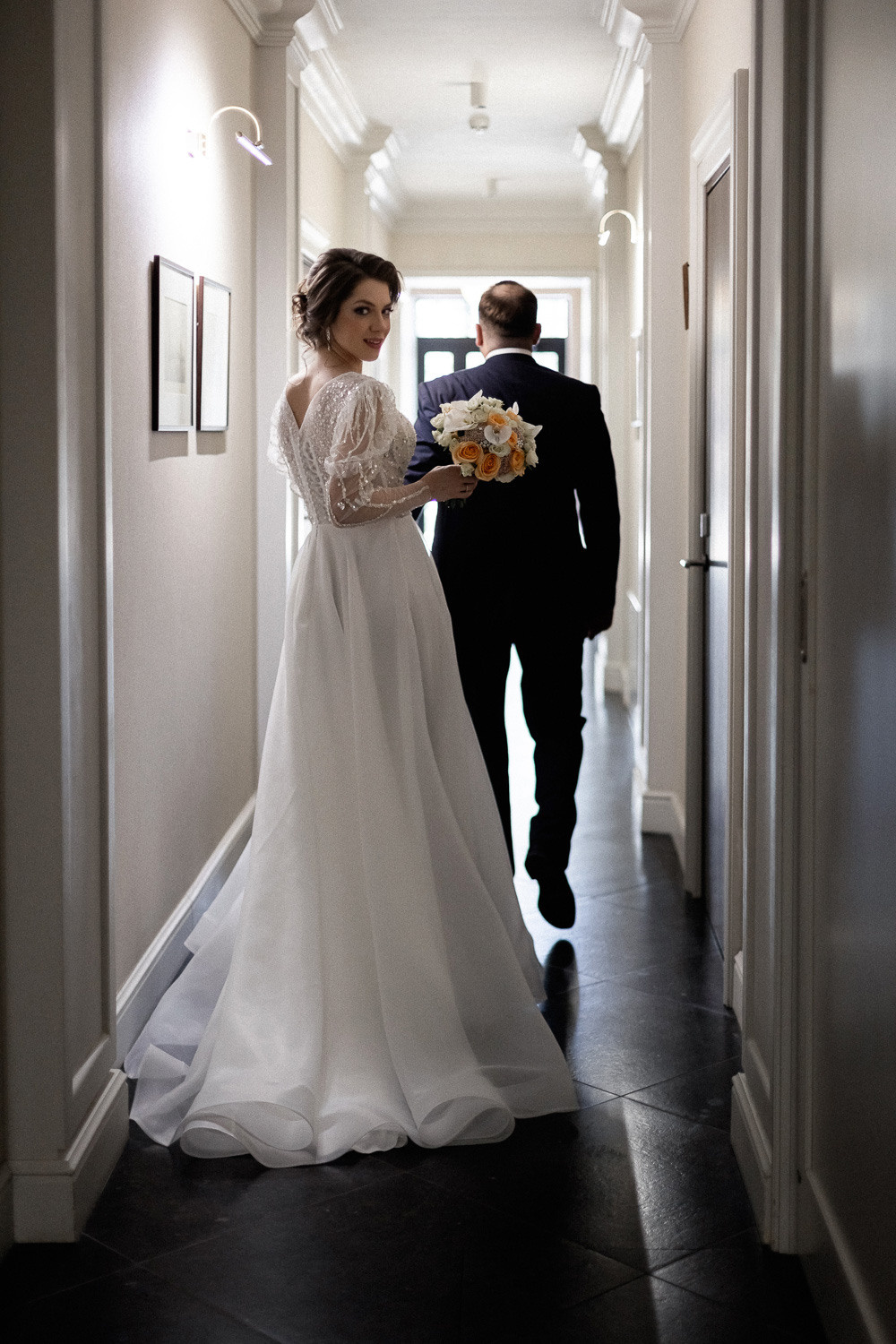 Алексей и Екатерина - свадьба для двоих в отеле Pallasa в Ялте. Свадебный фотограф, фотосъемка в Крыму, Севастополе, Симферополе, Ялте