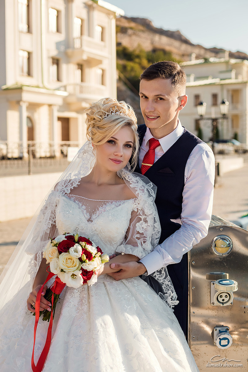 Даниил и Кристина, свадебная фотосессия в Балаклаве и на Фиоленте. Свадебный фотограф, фотосъемка в Крыму, Севастополе, Симферополе, Ялте