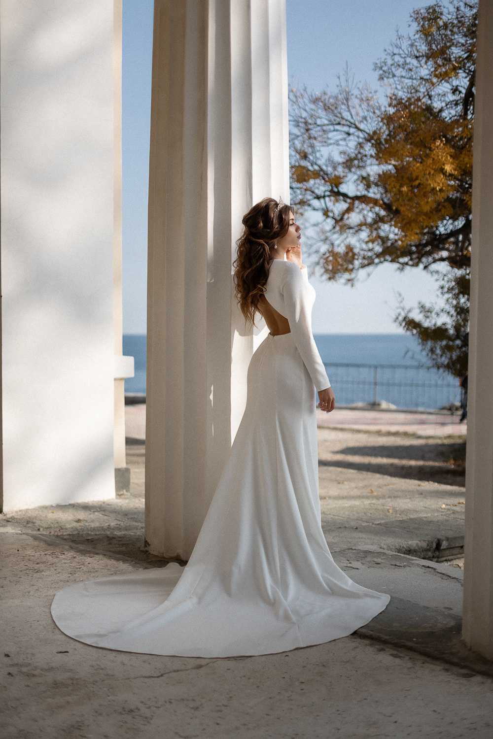 Андрей и Катя - свадебная фотосессия в Воронцовском дворце. Свадебный фотограф, фотосъемка в Крыму, Севастополе, Симферополе, Ялте