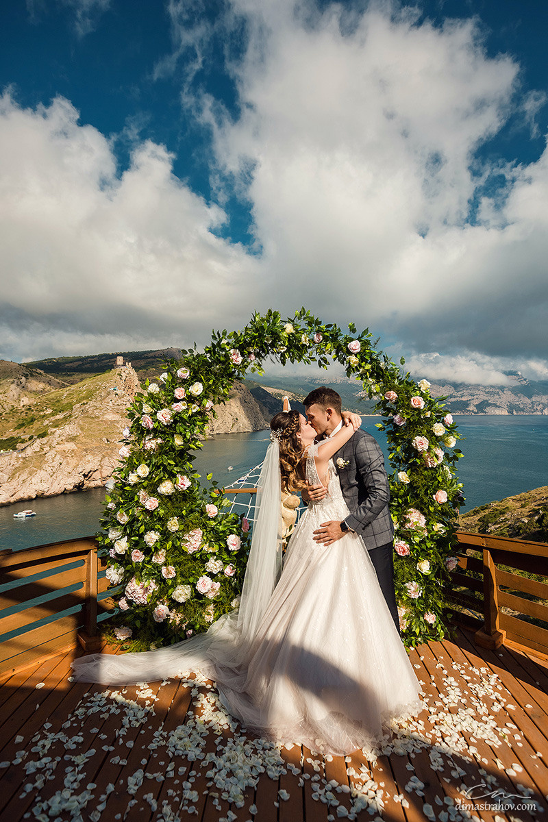 Свадьба Ромы и Лизы. Свадебный фотограф, фотосъемка в Крыму, Севастополе, Симферополе, Ялте