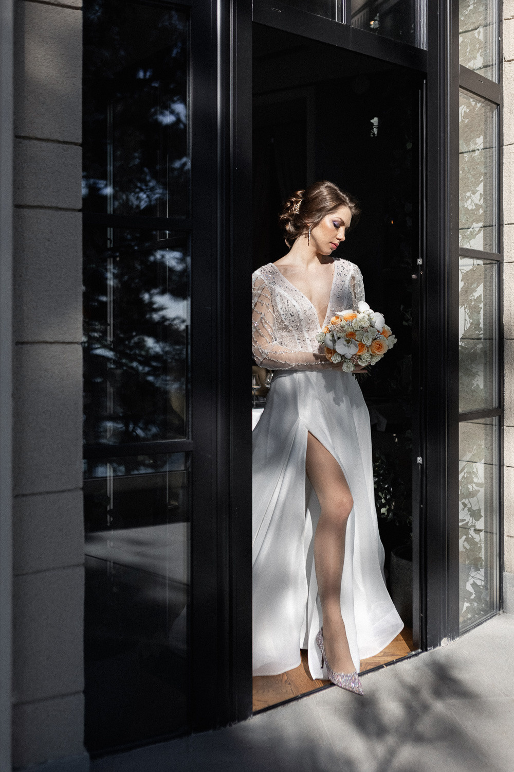 Алексей и Екатерина - свадьба для двоих в отеле Pallasa в Ялте. Свадебный фотограф, фотосъемка в Крыму, Севастополе, Симферополе, Ялте