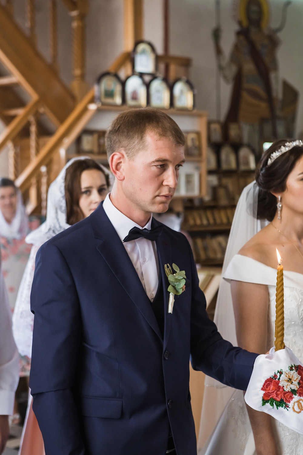 Венчание Петра и Феодосии в Храме-маяке Николая Чудотворца. Свадебный фотограф, фотосъемка в Крыму, Севастополе, Симферополе, Ялте