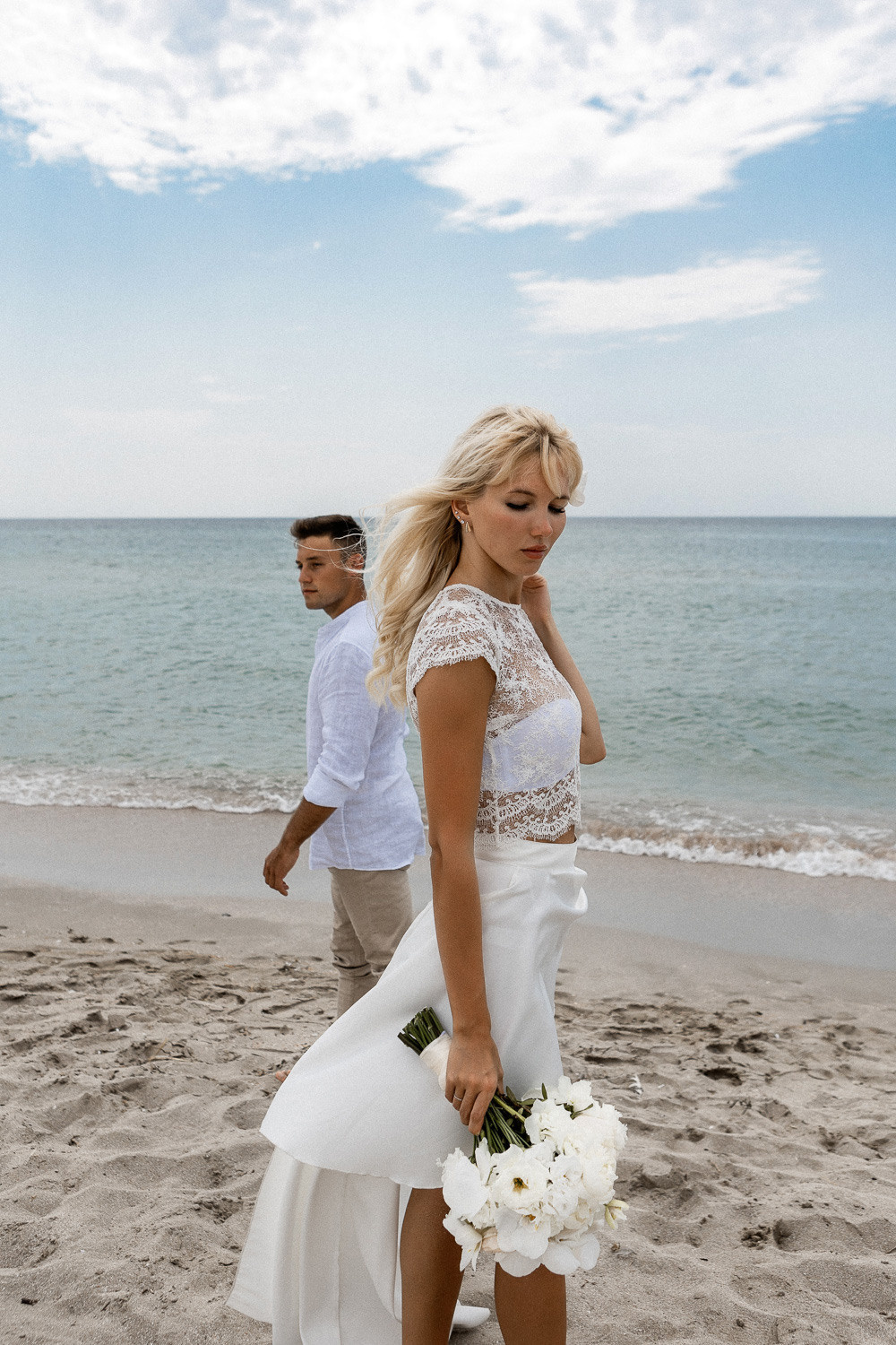 Артём и Мария - свадьба для двоих и выездная церемония. Свадебный фотограф, фотосъемка в Крыму, Севастополе, Симферополе, Ялте