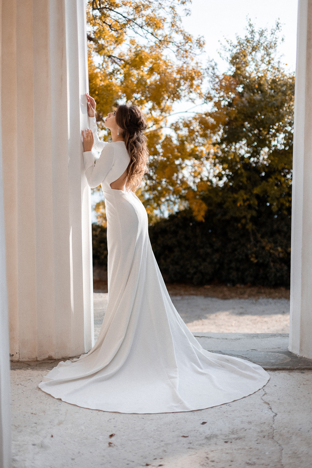 Андрей и Катя - свадебная фотосессия в Воронцовском дворце. Свадебный фотограф, фотосъемка в Крыму, Севастополе, Симферополе, Ялте