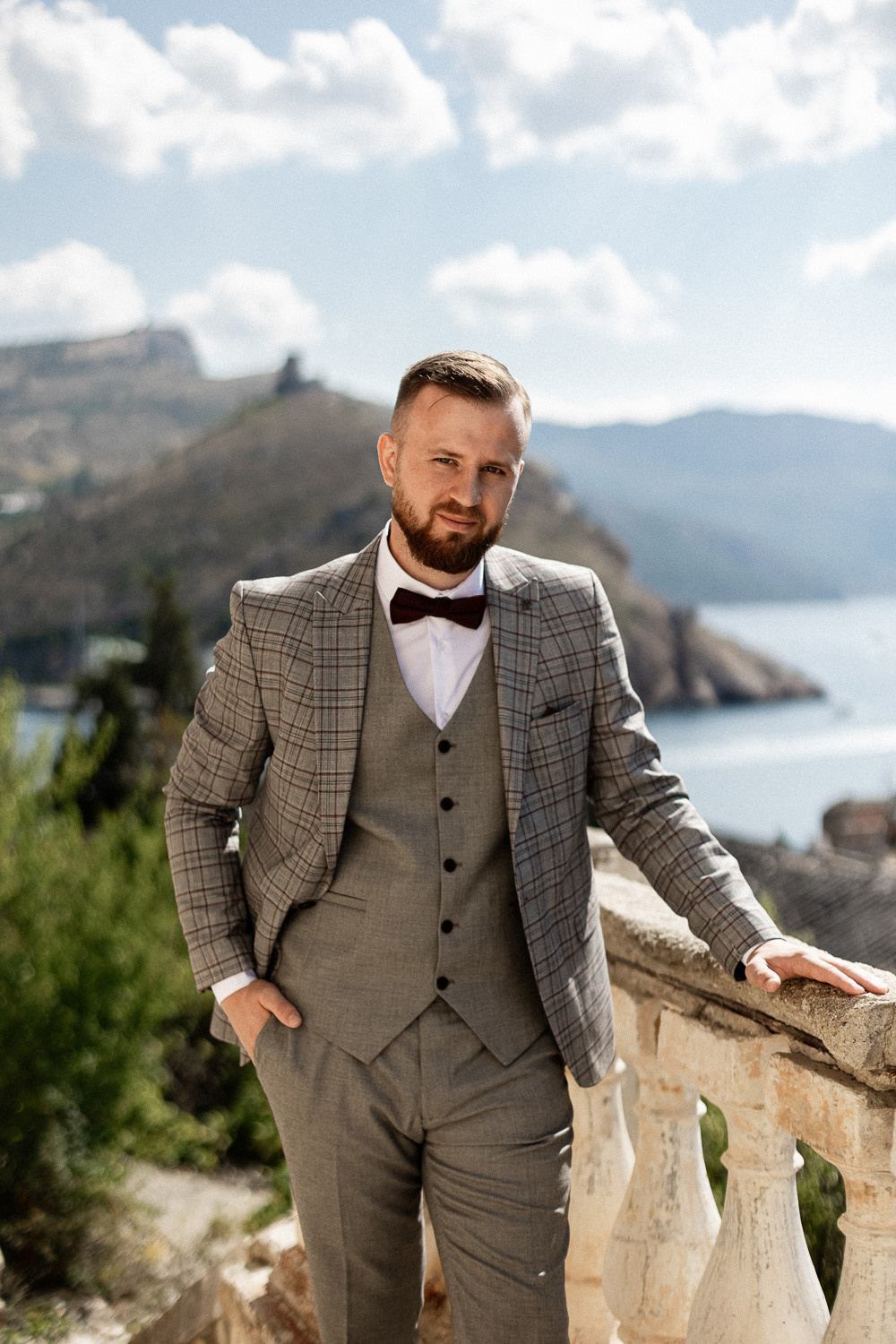 Денис и Аделя - свадьба для двоих в Балаклаве. Свадебный фотограф, фотосъемка в Крыму, Севастополе, Симферополе, Ялте