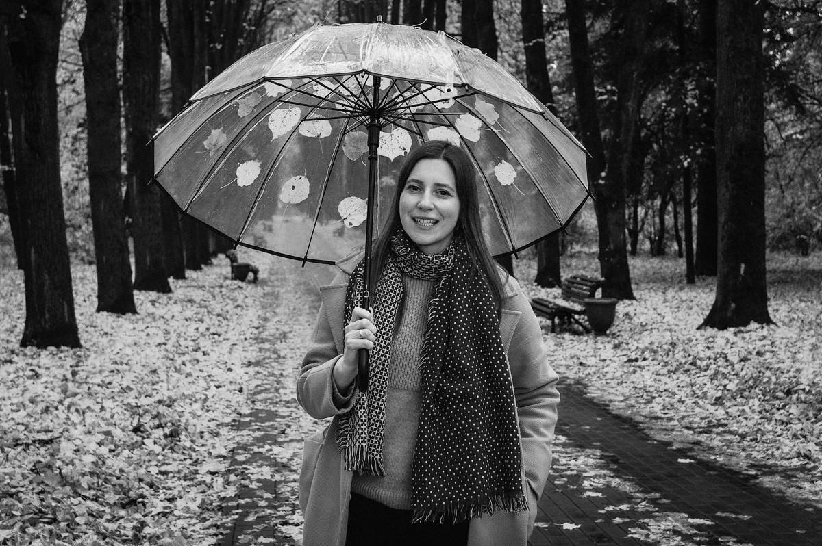 Портрет. Фотограф Антон Швец — Монохромная реальность