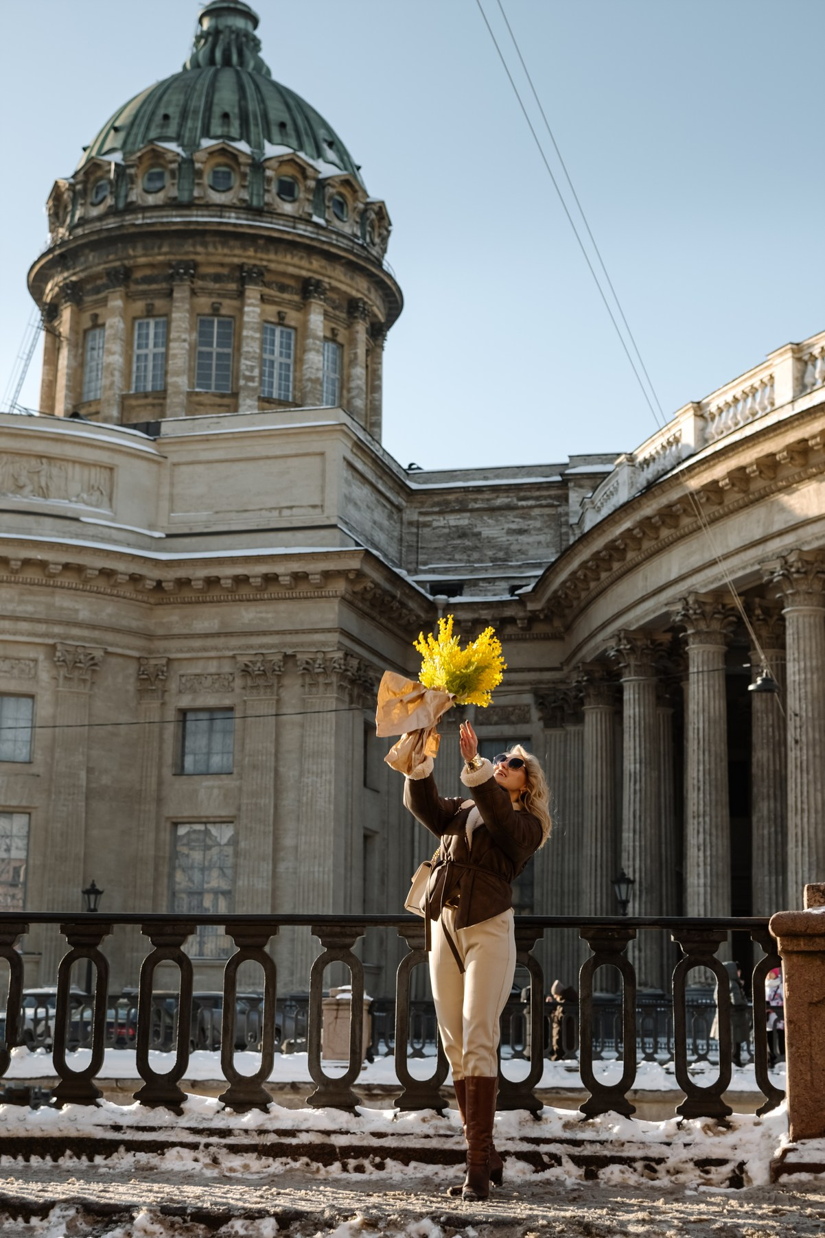 Весна. Прогулка с цветами. Свадебный и семейный фотограф в Санкт-Петербурге Елена Худякова