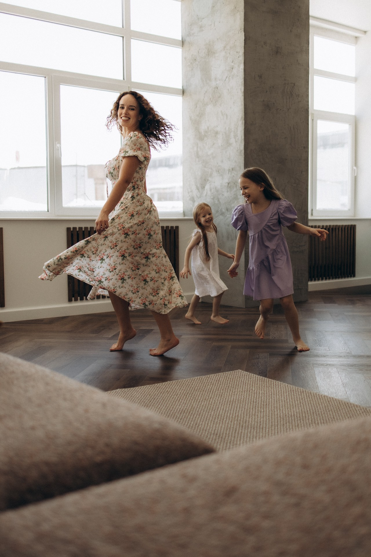 Саша, Ева и София. Семейный фотограф в Ижевске Даша Денисова