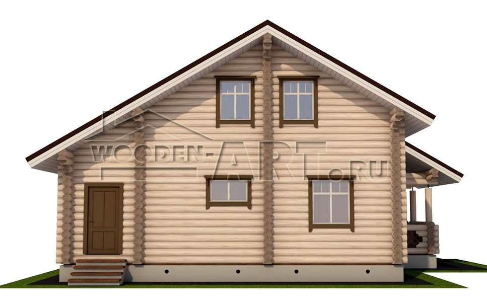 «Нахабино» 192 кв. м. Проекты деревянных домов