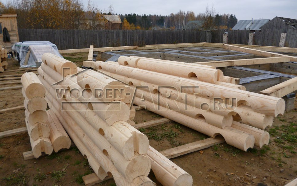 «Парус» 255 кв. м. Проекты деревянных домов