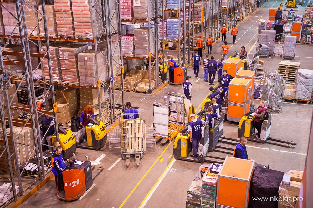 ДИКСИ склад. Видеооператор/Фотограф Николай Завьялов