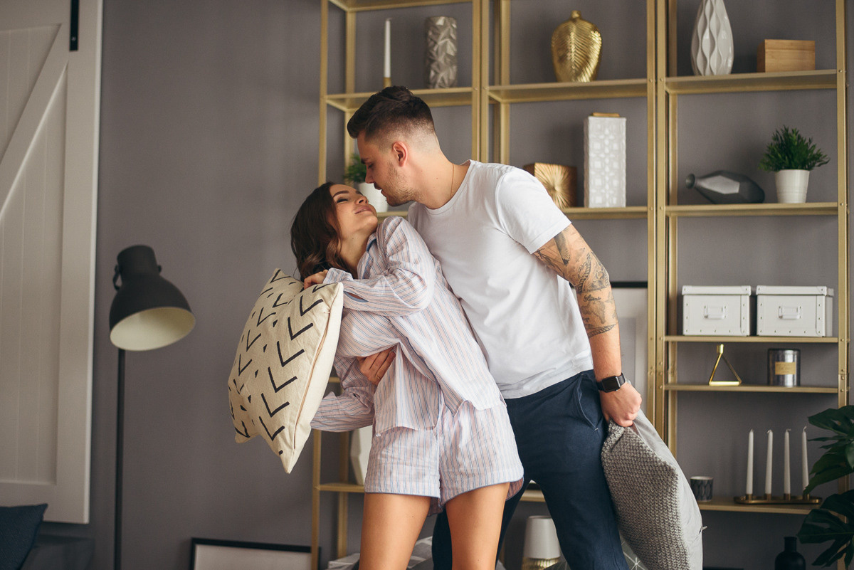 Фотосессия love story в студии. Свадебный и семейный фотограф в Москве Светлана Зоткина