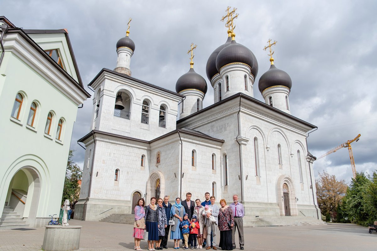 Крещение малыша. Свадебный и семейный фотограф в Москве Светлана Зоткина