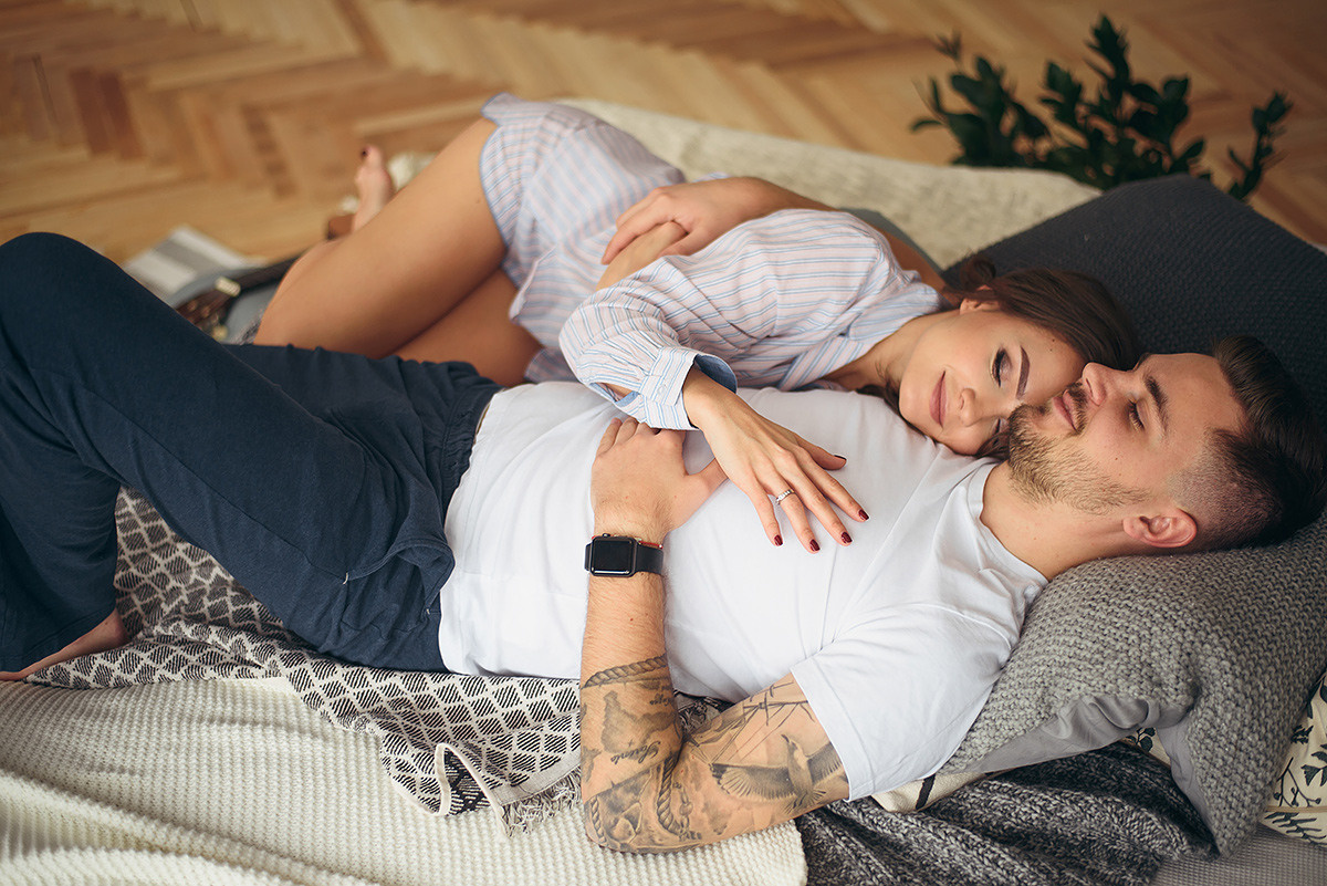 Фотосессия love story в студии. Свадебный и семейный фотограф в Москве Светлана Зоткина