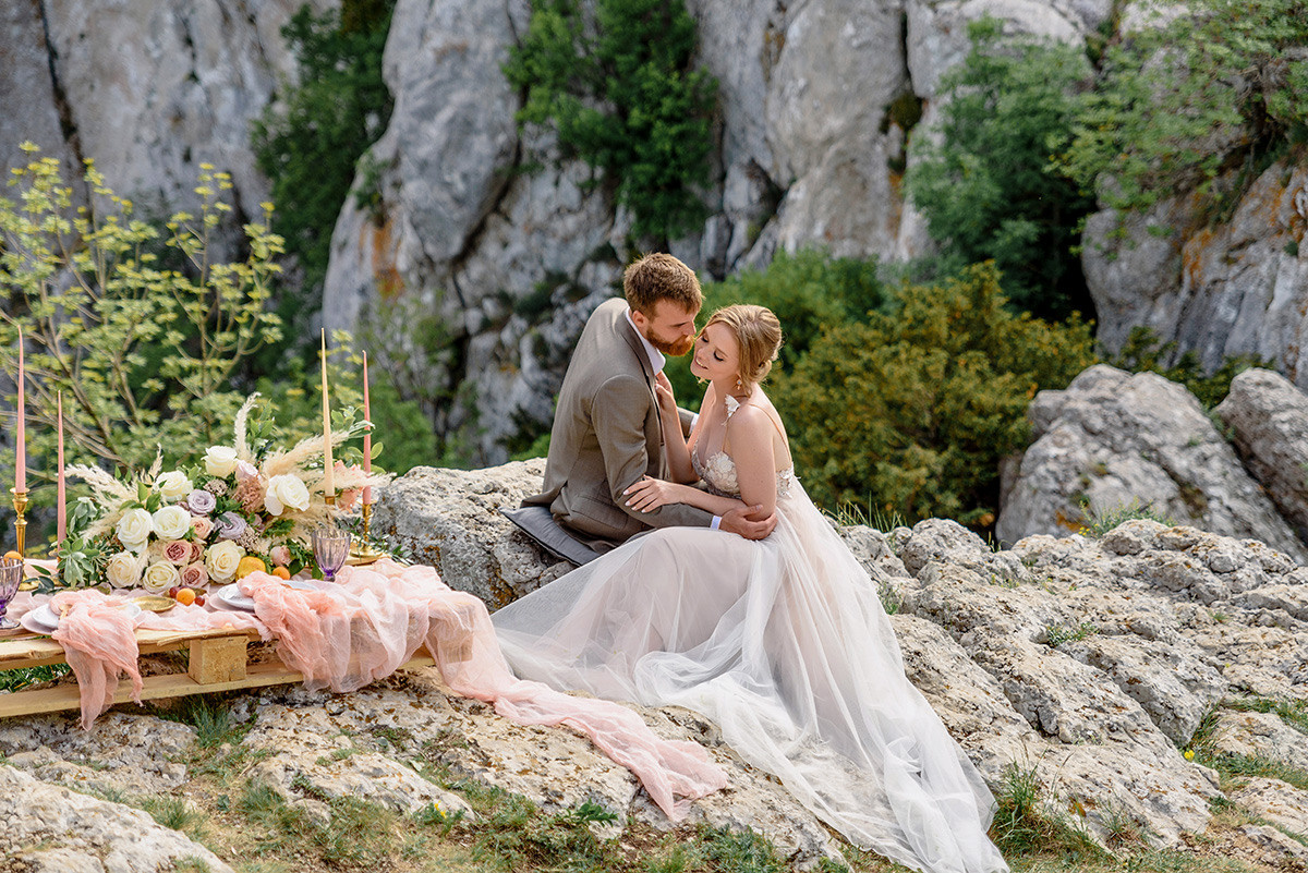 Фотосъемка свадьбы в горах Ай-Петри. Свадебный и семейный фотограф в Москве Светлана Зоткина