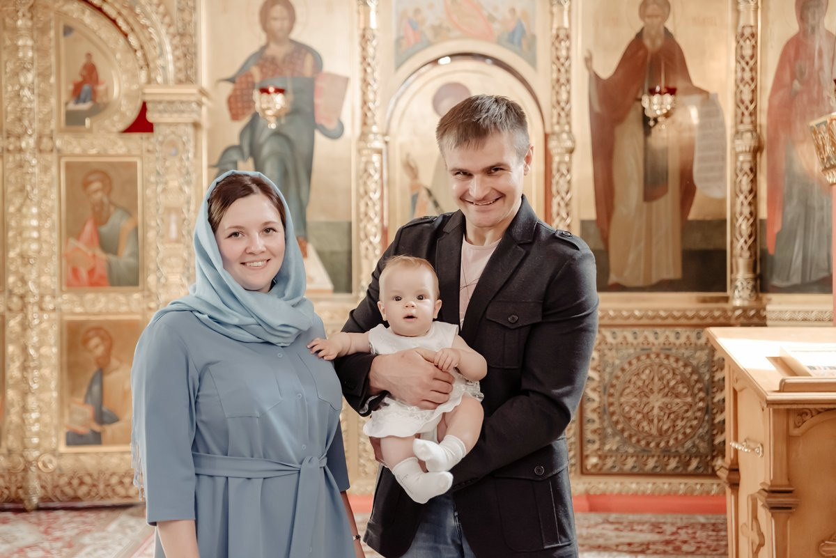 Крещение малыша. Свадебный и семейный фотограф в Москве Светлана Зоткина