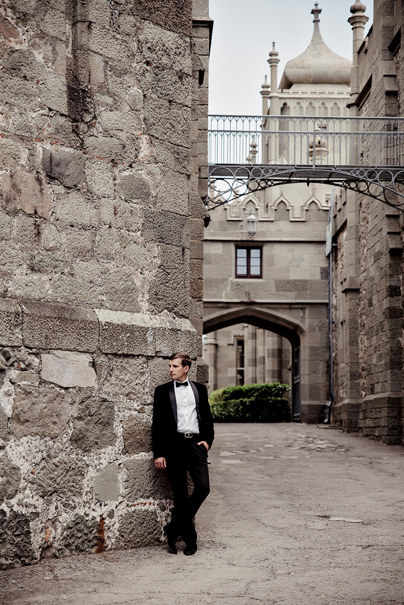 Стильная фотосессия свадьбы в Воронцовском парке. Свадебный и семейный фотограф в Москве Светлана Зоткина