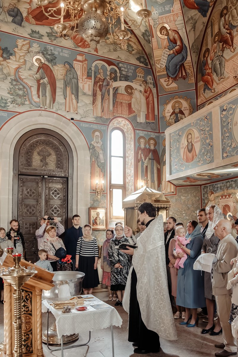 Крещение малыша. Свадебный и семейный фотограф в Москве Светлана Зоткина