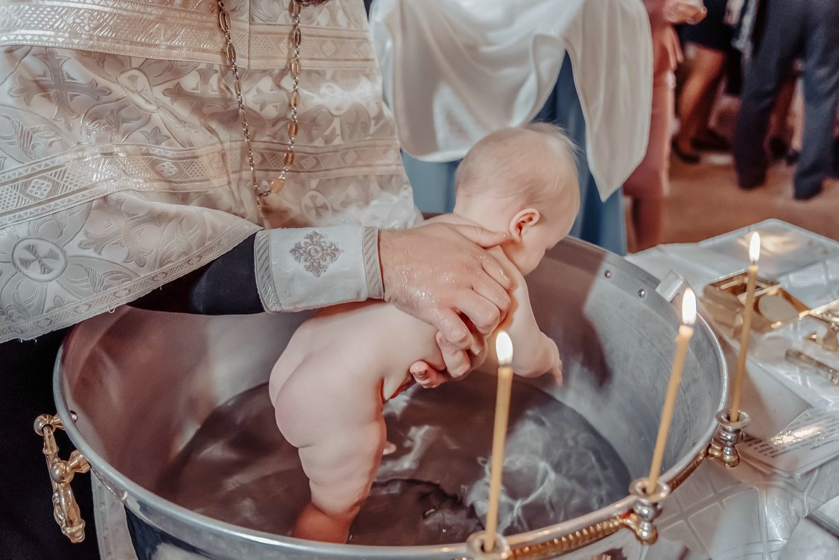 Крещение малыша. Свадебный и семейный фотограф в Москве Светлана Зоткина