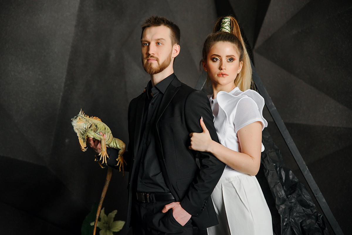 Студийная фотосессия помолвки. Свадебный и семейный фотограф в Москве Светлана Зоткина