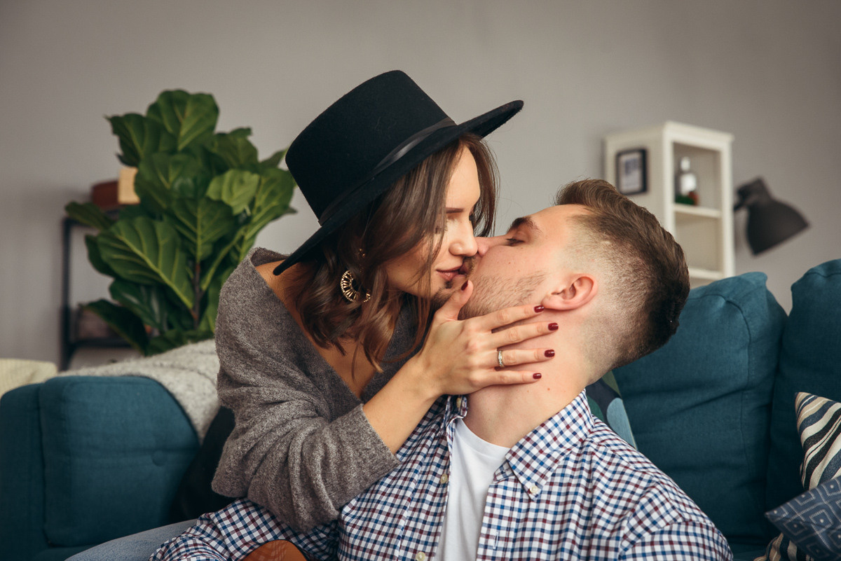 Фотосессия love story в студии. Свадебный и семейный фотограф в Москве Светлана Зоткина