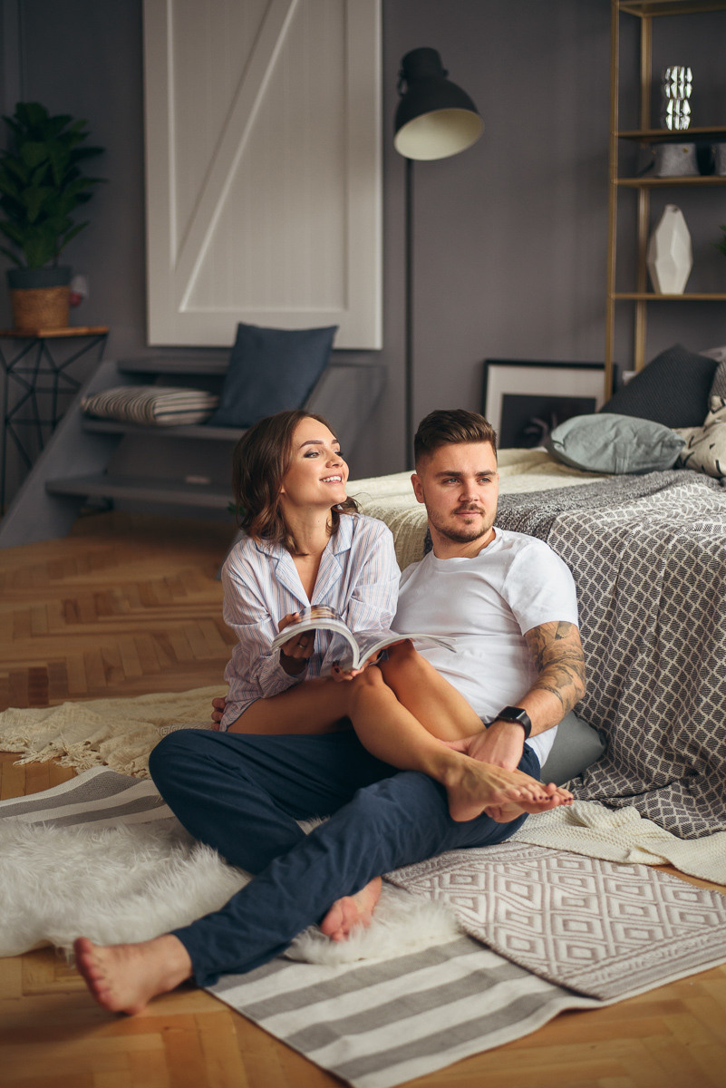 Фотосессия love story в студии. Свадебный и семейный фотограф в Москве Светлана Зоткина