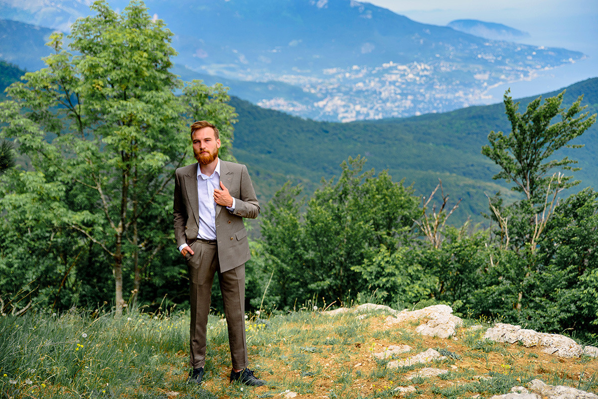 Фотосъемка свадьбы в горах Ай-Петри. Свадебный и семейный фотограф в Москве Светлана Зоткина