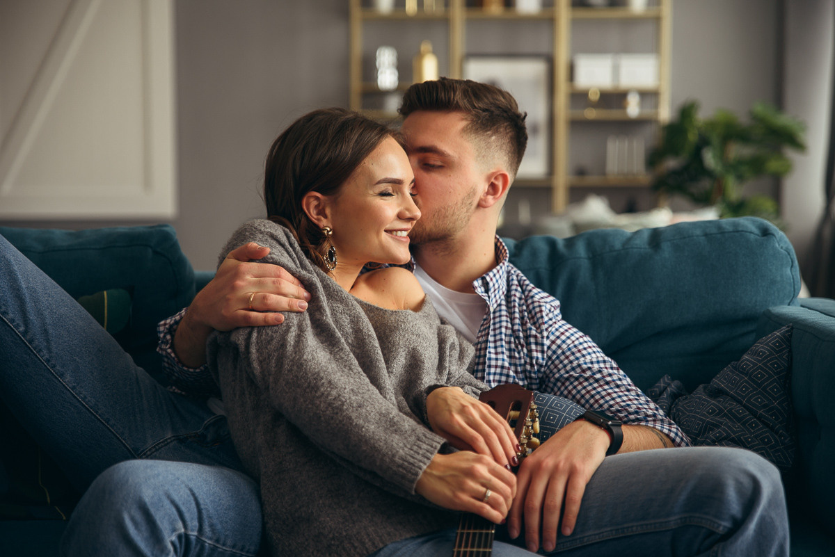 Фотосессия love story в студии. Свадебный и семейный фотограф в Москве Светлана Зоткина