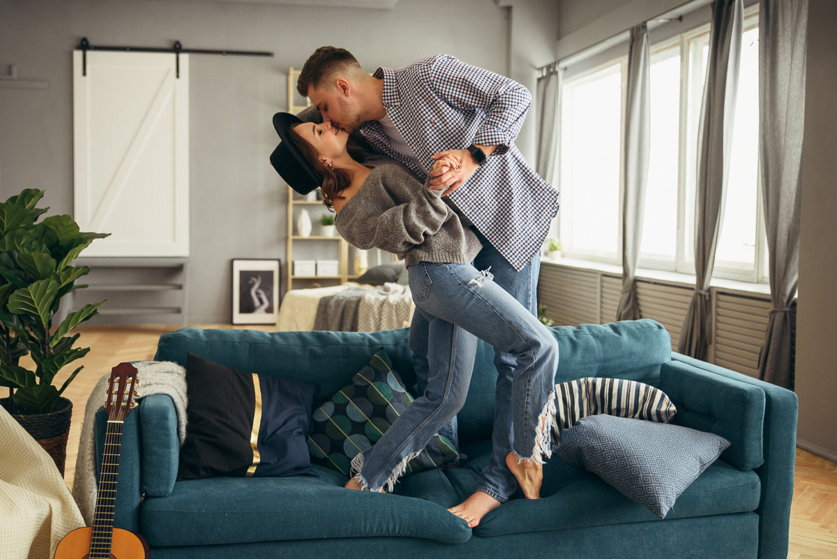 Фотосессия love story в студии. Свадебный и семейный фотограф в Москве Светлана Зоткина