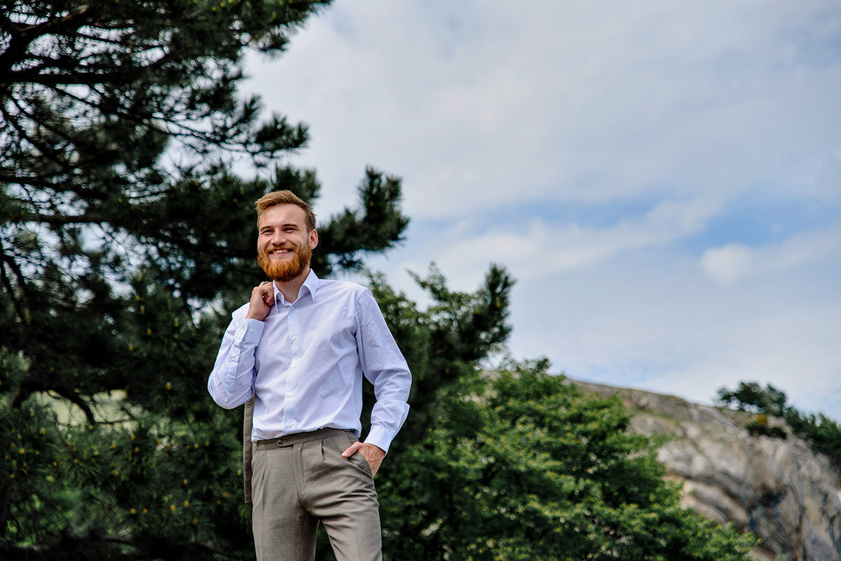 Фотосъемка свадьбы в горах Ай-Петри. Свадебный и семейный фотограф в Москве Светлана Зоткина