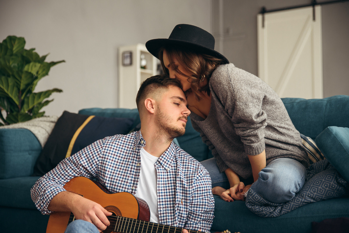 Фотосессия love story в студии. Свадебный и семейный фотограф в Москве Светлана Зоткина