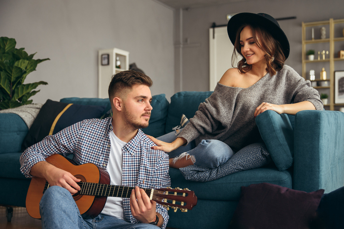 Фотосессия love story в студии. Свадебный и семейный фотограф в Москве Светлана Зоткина