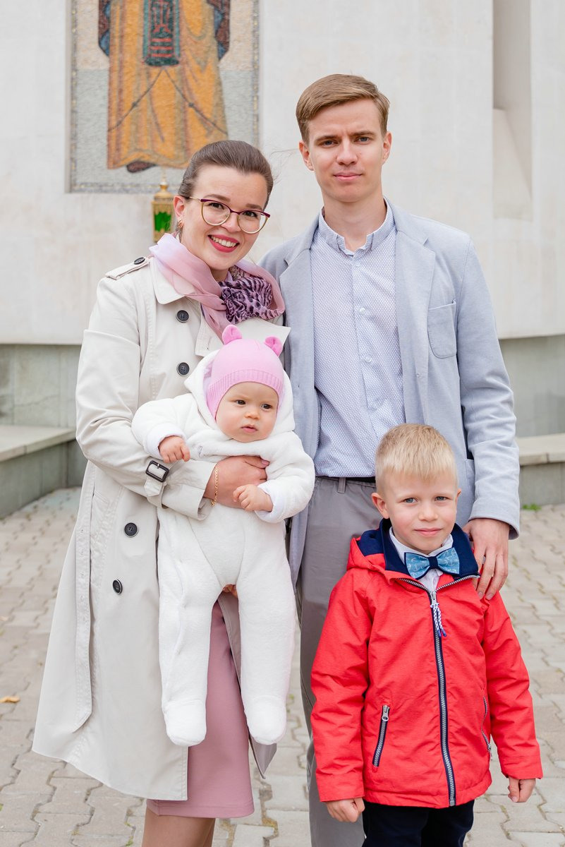 Крещение малыша. Свадебный и семейный фотограф в Москве Светлана Зоткина