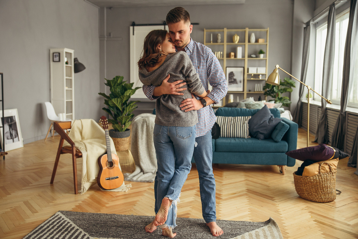 Фотосессия love story в студии. Свадебный и семейный фотограф в Москве Светлана Зоткина