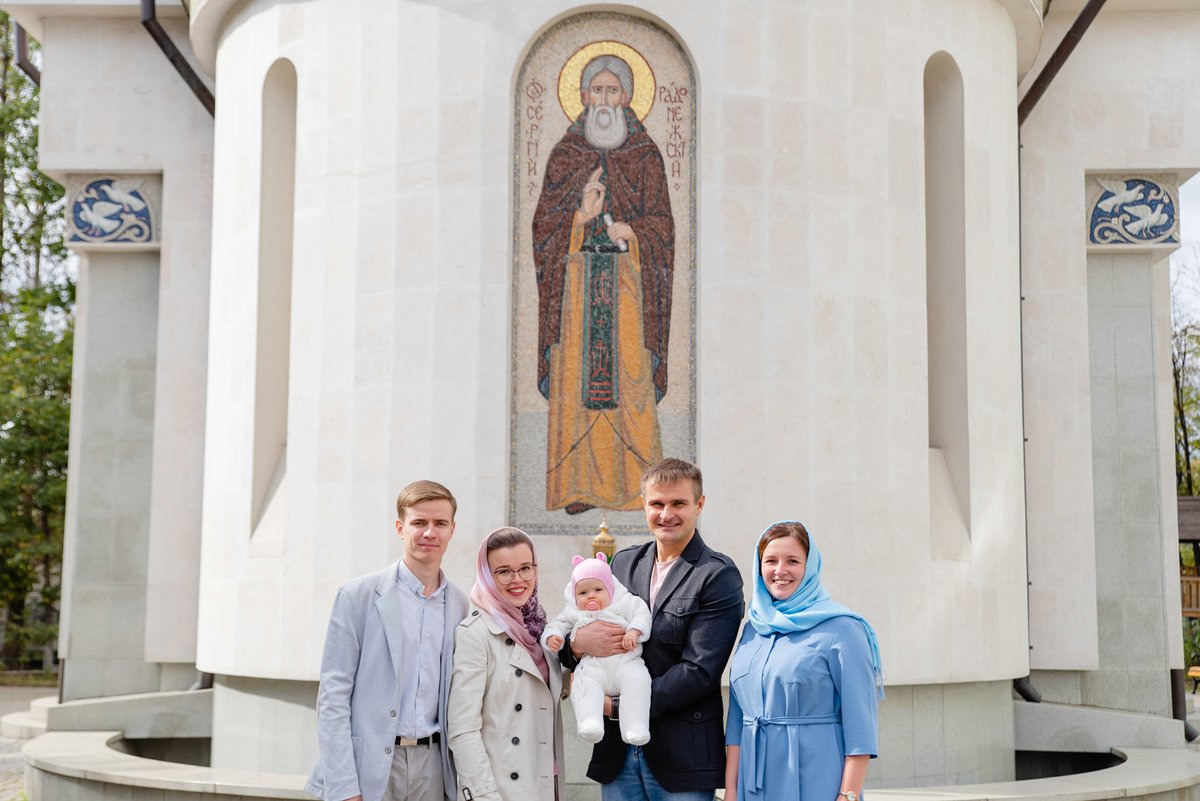 Крещение малыша. Свадебный и семейный фотограф в Москве Светлана Зоткина