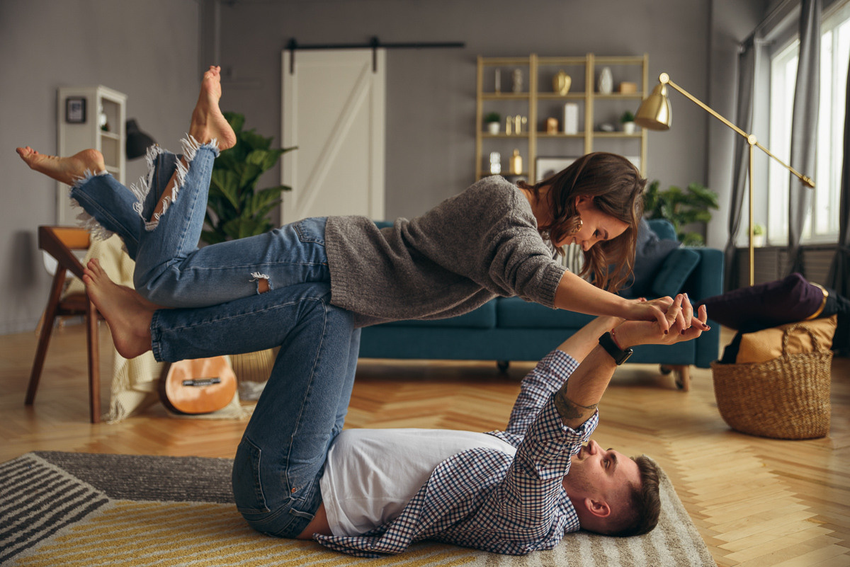 Фотосессия love story в студии. Свадебный и семейный фотограф в Москве Светлана Зоткина