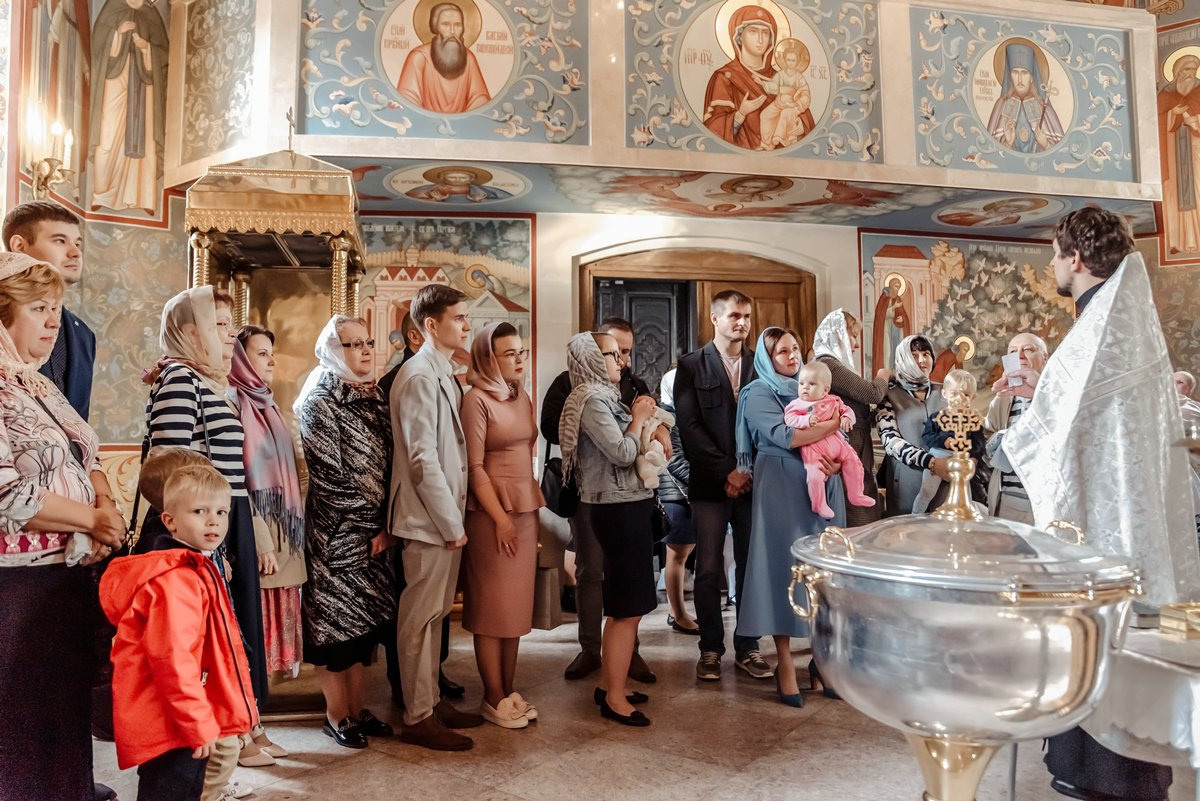 Крещение малыша. Свадебный и семейный фотограф в Москве Светлана Зоткина