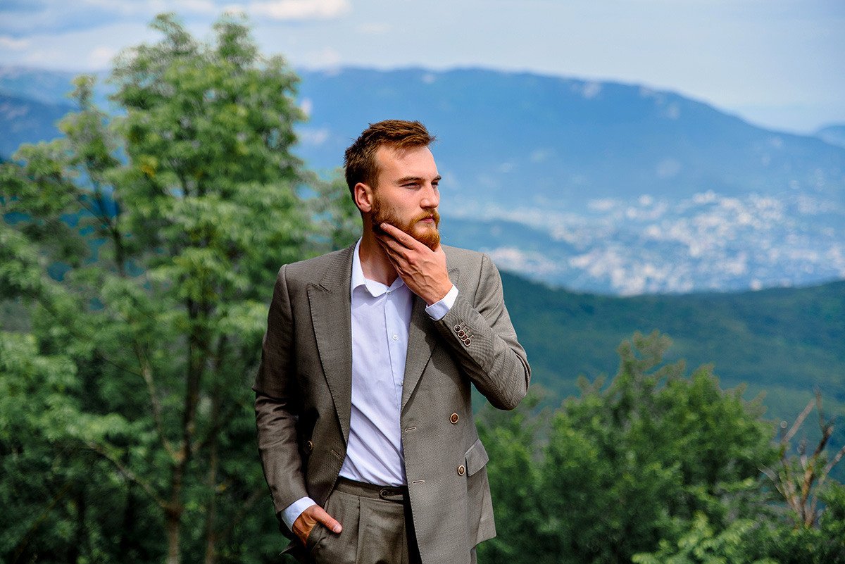Фотосъемка свадьбы в горах Ай-Петри. Свадебный и семейный фотограф в Москве Светлана Зоткина