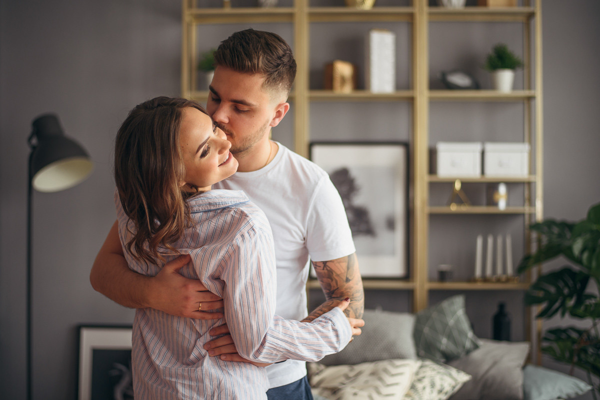 Фотосессия love story в студии. Свадебный и семейный фотограф в Москве Светлана Зоткина