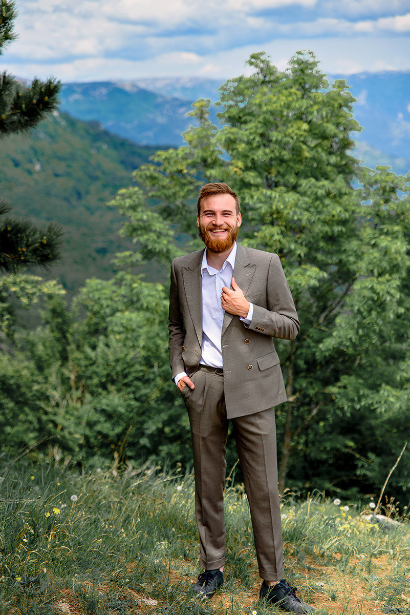 Фотосъемка свадьбы в горах Ай-Петри. Свадебный и семейный фотограф в Москве Светлана Зоткина