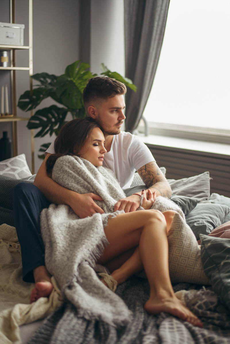 Фотосессия love story в студии. Свадебный и семейный фотограф в Москве Светлана Зоткина