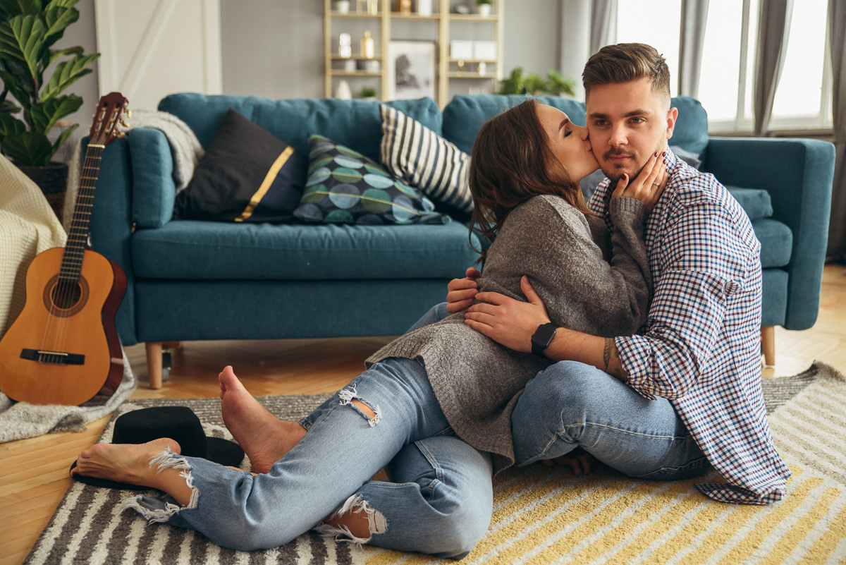 Фотосессия love story в студии. Свадебный и семейный фотограф в Москве Светлана Зоткина