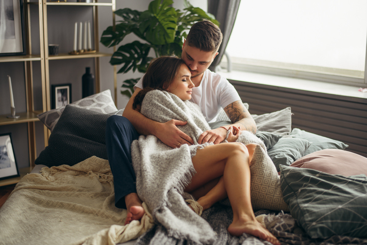 Фотосессия love story в студии. Свадебный и семейный фотограф в Москве Светлана Зоткина