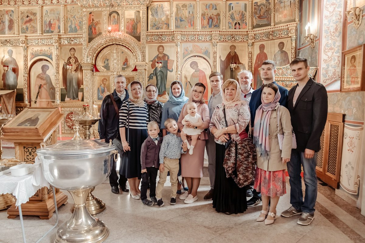 Крещение малыша. Свадебный и семейный фотограф в Москве Светлана Зоткина