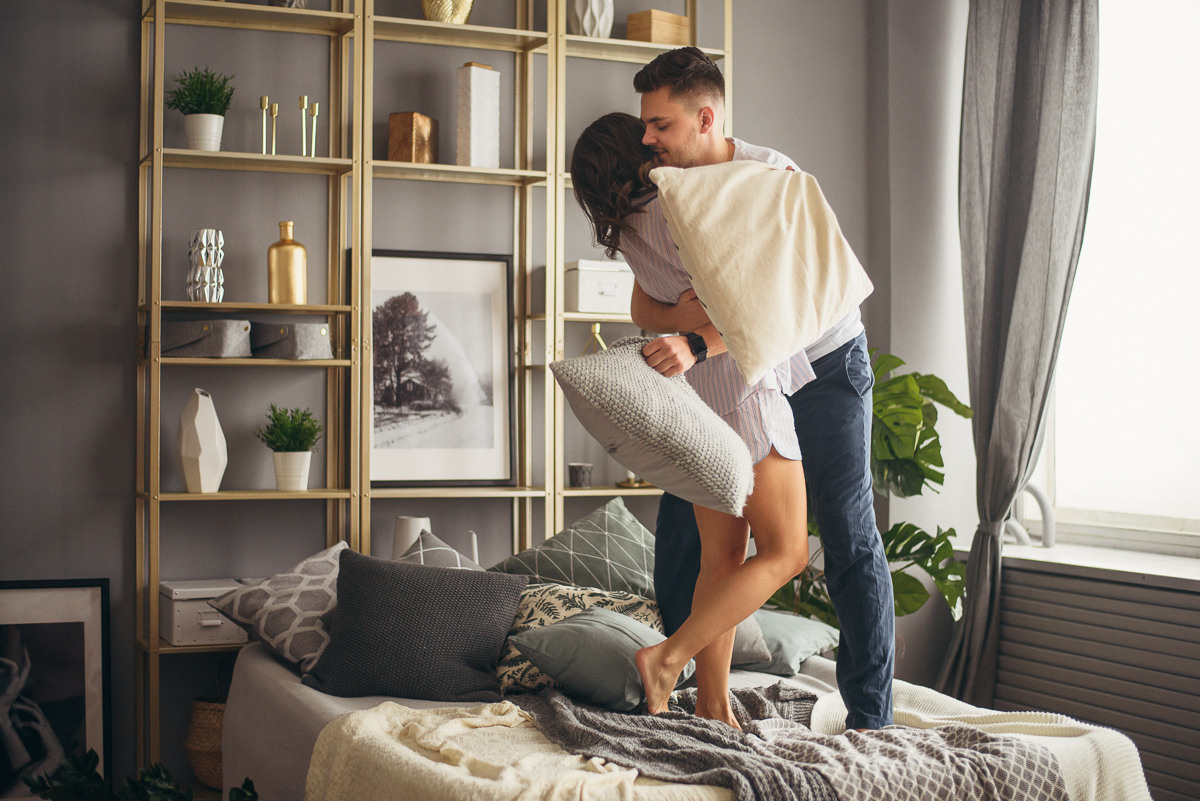 Фотосессия love story в студии. Свадебный и семейный фотограф в Москве Светлана Зоткина