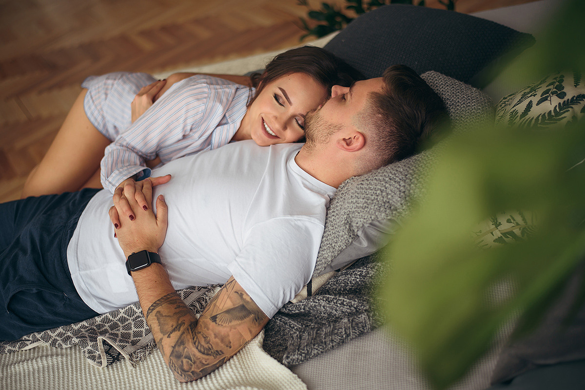 Фотосессия love story в студии. Свадебный и семейный фотограф в Москве Светлана Зоткина