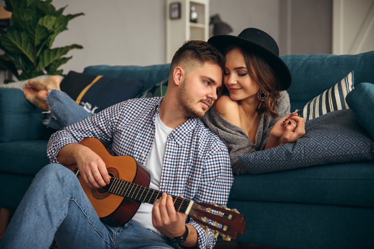 Фотосессия love story в студии. Свадебный и семейный фотограф в Москве Светлана Зоткина