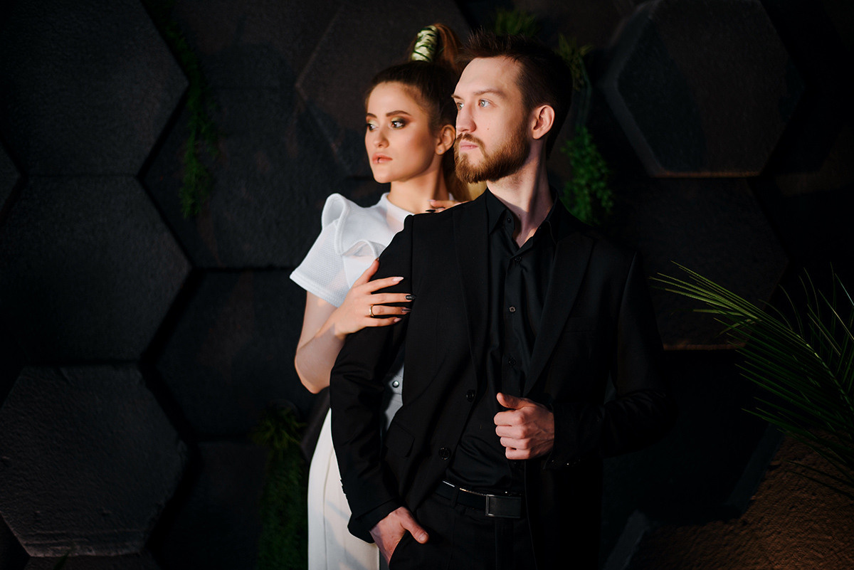 Студийная фотосессия помолвки. Свадебный и семейный фотограф в Москве Светлана Зоткина